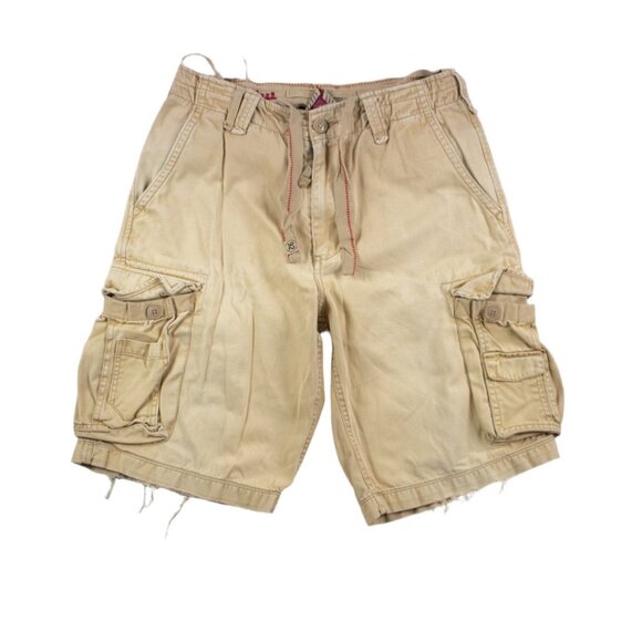 AMX Fitch Faded Distressed Baggy Cargo Shorts / 34 - Picture 1 of 9